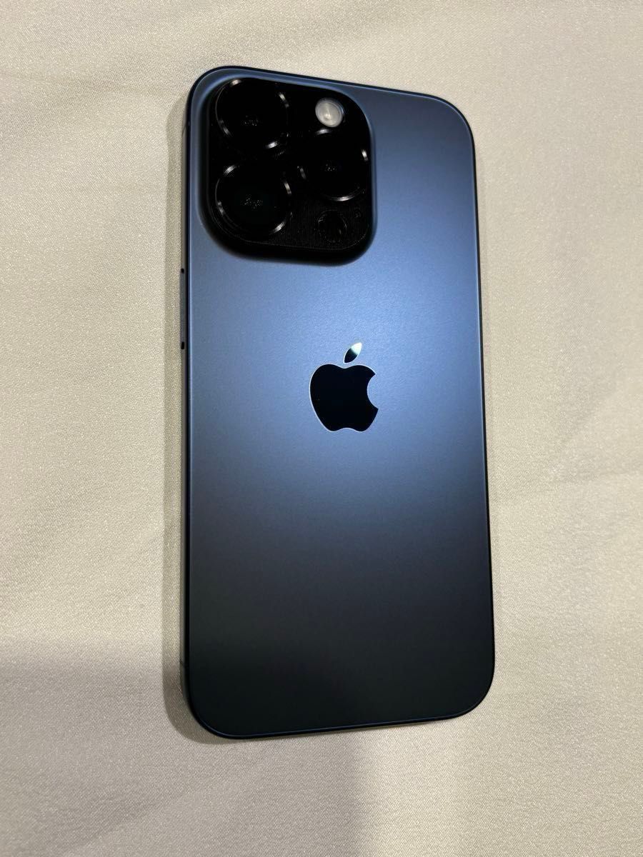 超美品・残量100%】iPhone 15 pro 256GB ブルーチタニウム SIM 超美品・残量100%】iPhone 15 pro 256GB ブルーチタニウム SIM