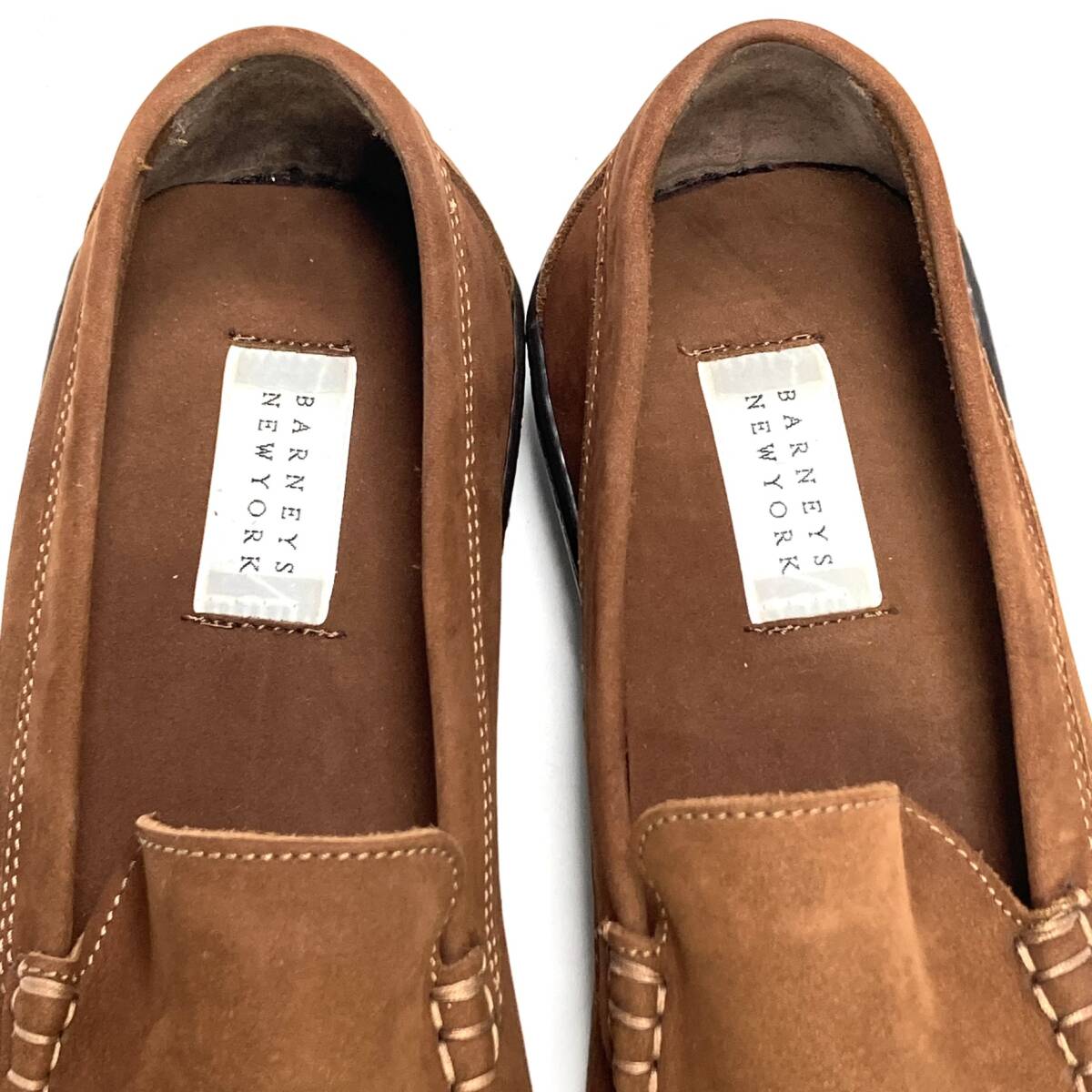 未使用 BARNEYS NEWYORK バーニーズニューヨーク スエード 未使用 BARNEYS NEWYORK バーニーズニューヨーク スエード