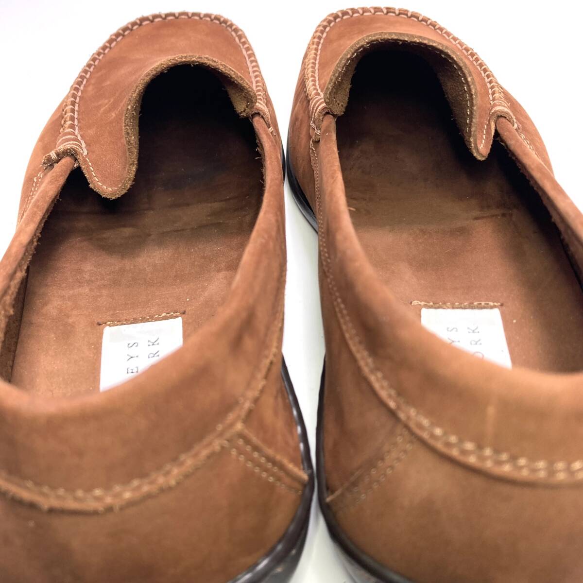 未使用 BARNEYS NEWYORK バーニーズニューヨーク スエード 未使用 BARNEYS NEWYORK バーニーズニューヨーク スエード