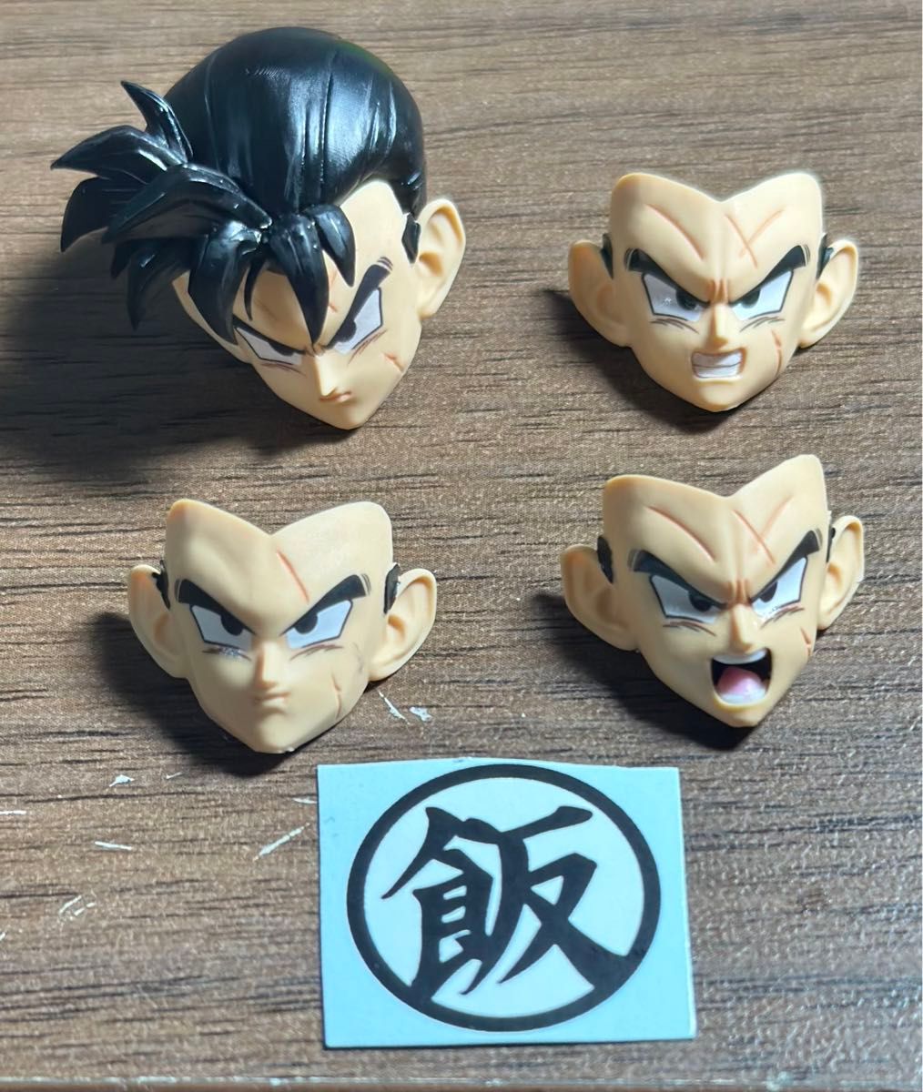 s h figuarts用 未来悟飯 スーパーサイヤ人 ヘッドパーツセット s h figuarts用 未来悟飯 スーパーサイヤ人 ヘッドパーツセット