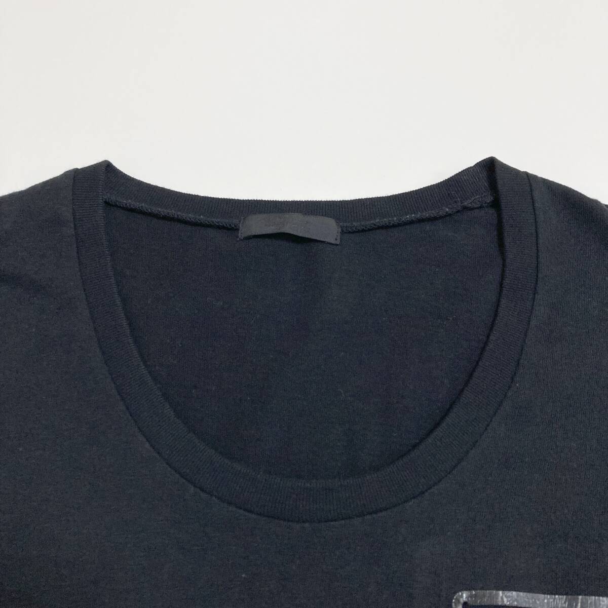 UNDERCOVER 七部袖 カットソー ブラック 黒 2サイズ アンダーカバー ロンT Tシャツ Tee archive 4060128_画像4