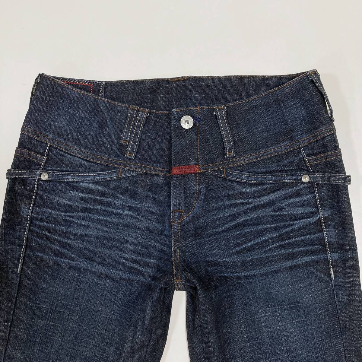 MARITHE FRANCOIS GIRBAUD ブーツカット デニムパンツ 濃紺 マリテフランソワジルボー フレア ジーンズ Y2K VINTAGE archive 4060214
