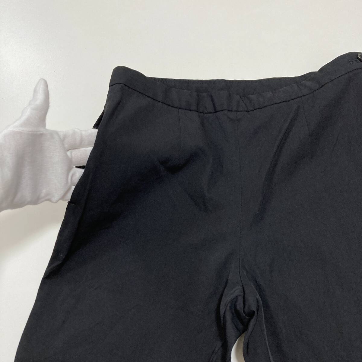 AD2001 tricot COMME des GARCONS ウールギャバ クロップド スラックス Sサイズ トリココムデギャルソン パンツ VINTAGE archive 4050480