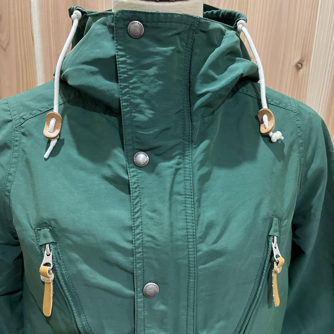 フリークスストア FREAK'S STORE マウンテンパーカー グリーン S フリークスストア FREAK'S STORE マウンテンパーカー グリーン S