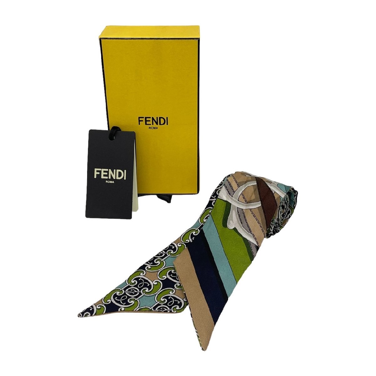 Yahoo!オークション - USED FENDI フェンディ ラッピー ツイリー Yahoo!オークション - USED FENDI フェンディ ラッピー ツイリー