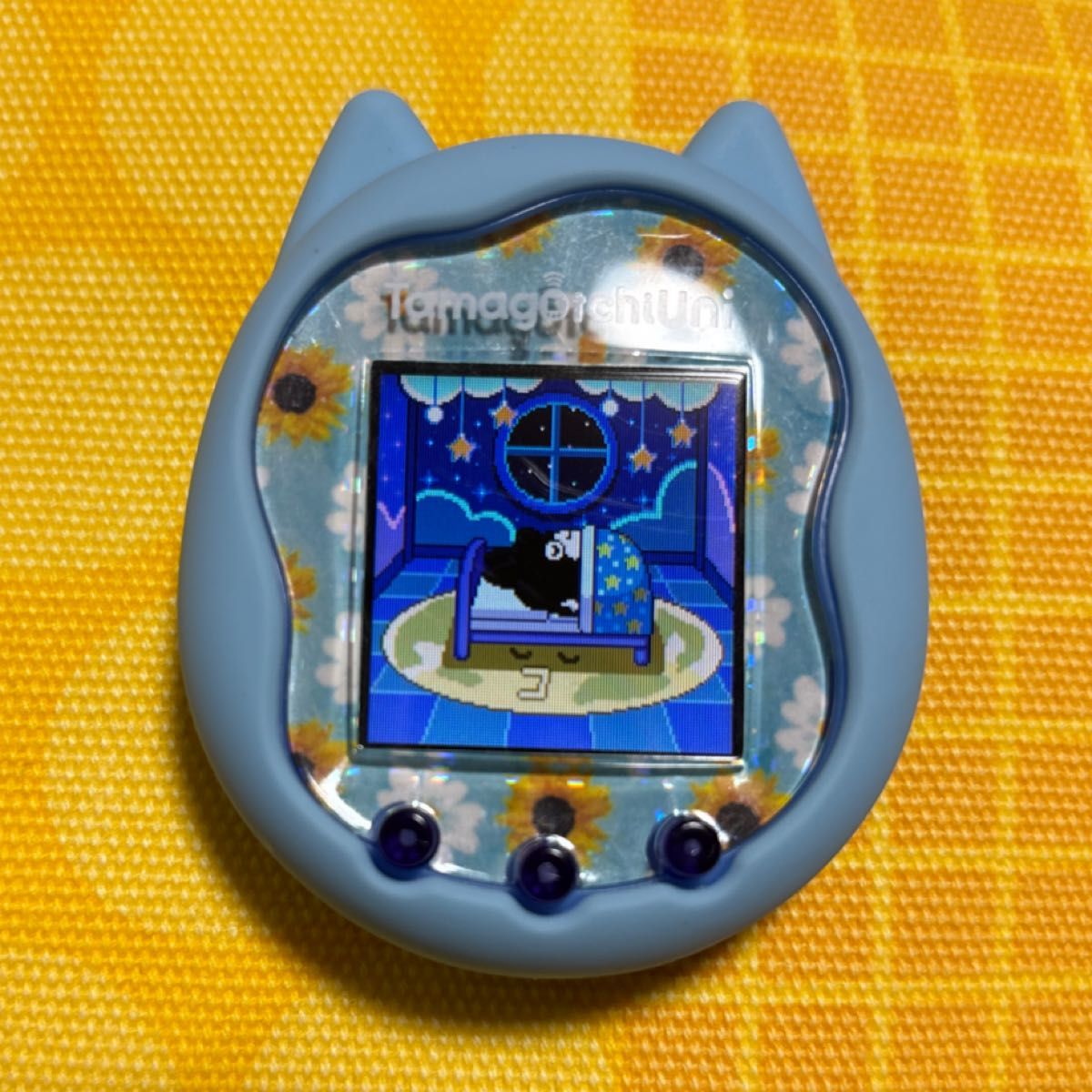 たまごっちユニ ブルー Tamagotchi uni Blue シリコンカバー たまごっちユニ ブルー Tamagotchi uni Blue シリコンカバー
