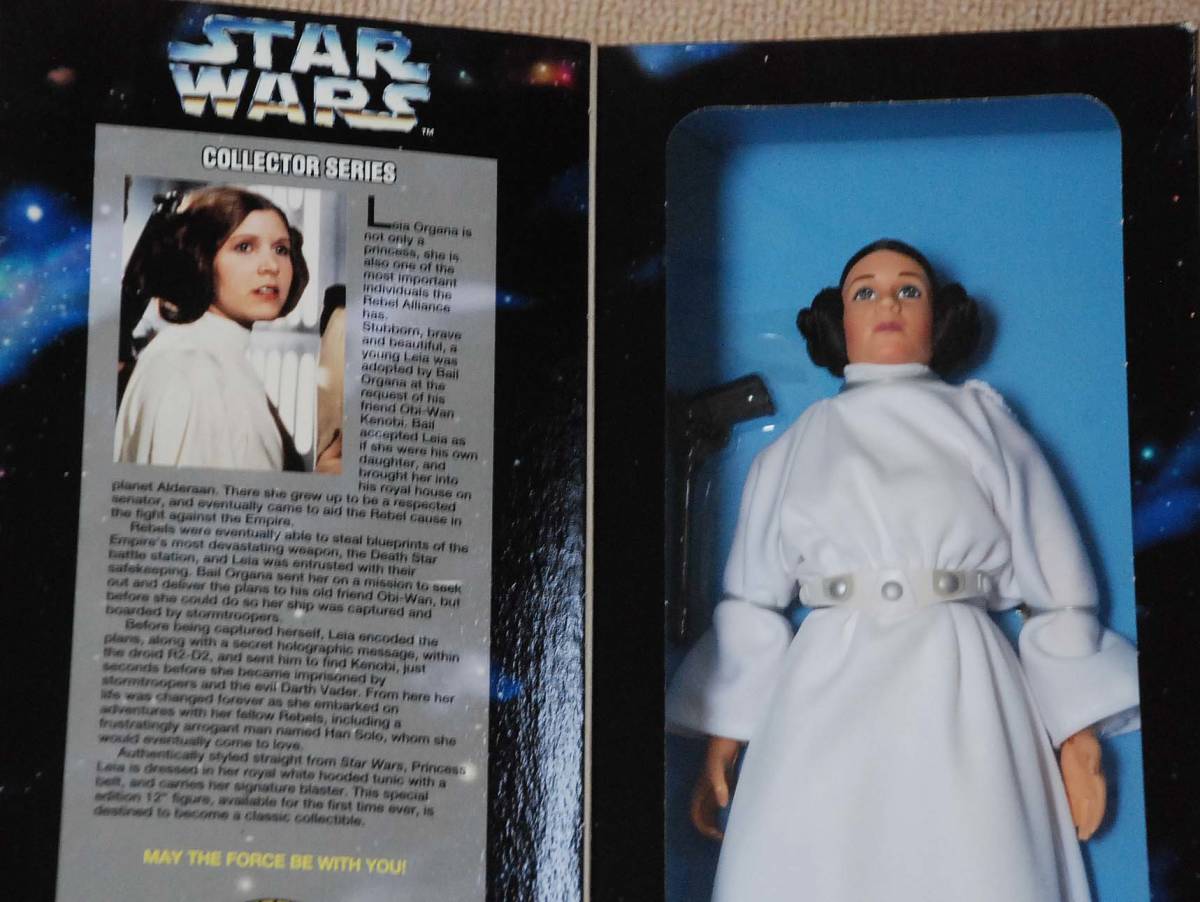 Kenner社12インチ/フィギュア/レイア姫「Princess Leia」レイア・オーガナ(レトロ・レア系)シリアルナンバー入/新品_画像1