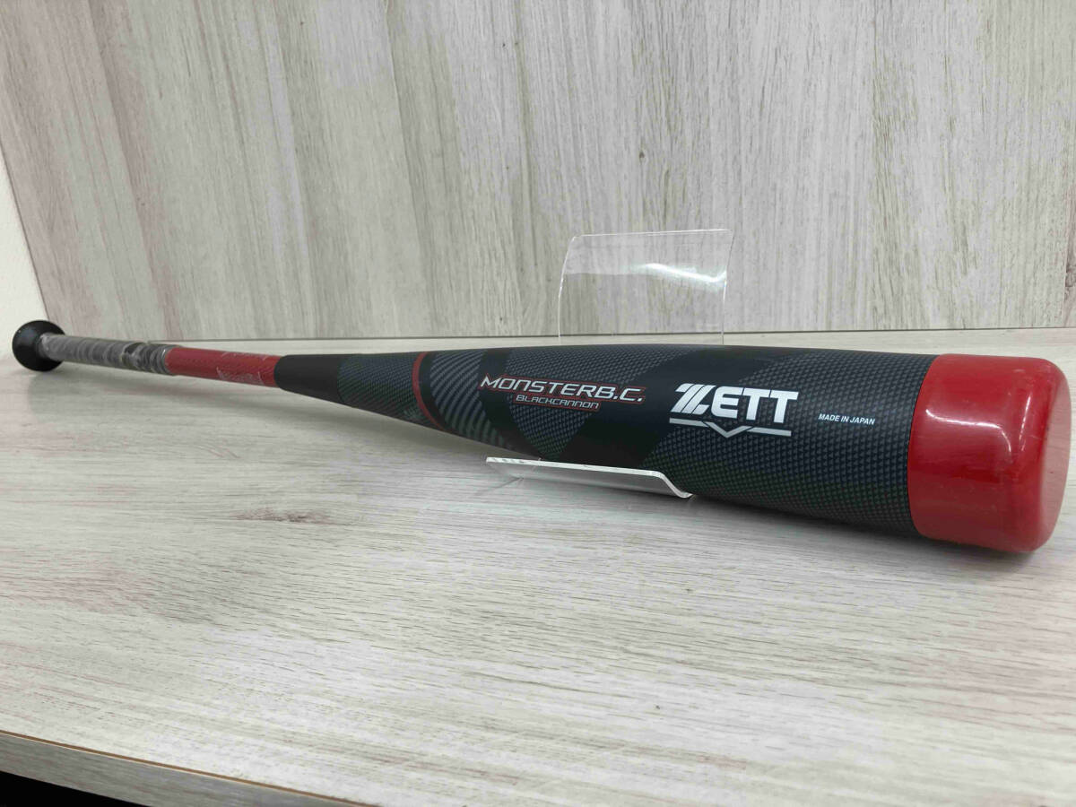 ZETT ゼット 一般 軟式用 金属バット MONSTER B.C. BLACKCANNON CARBON FIBER