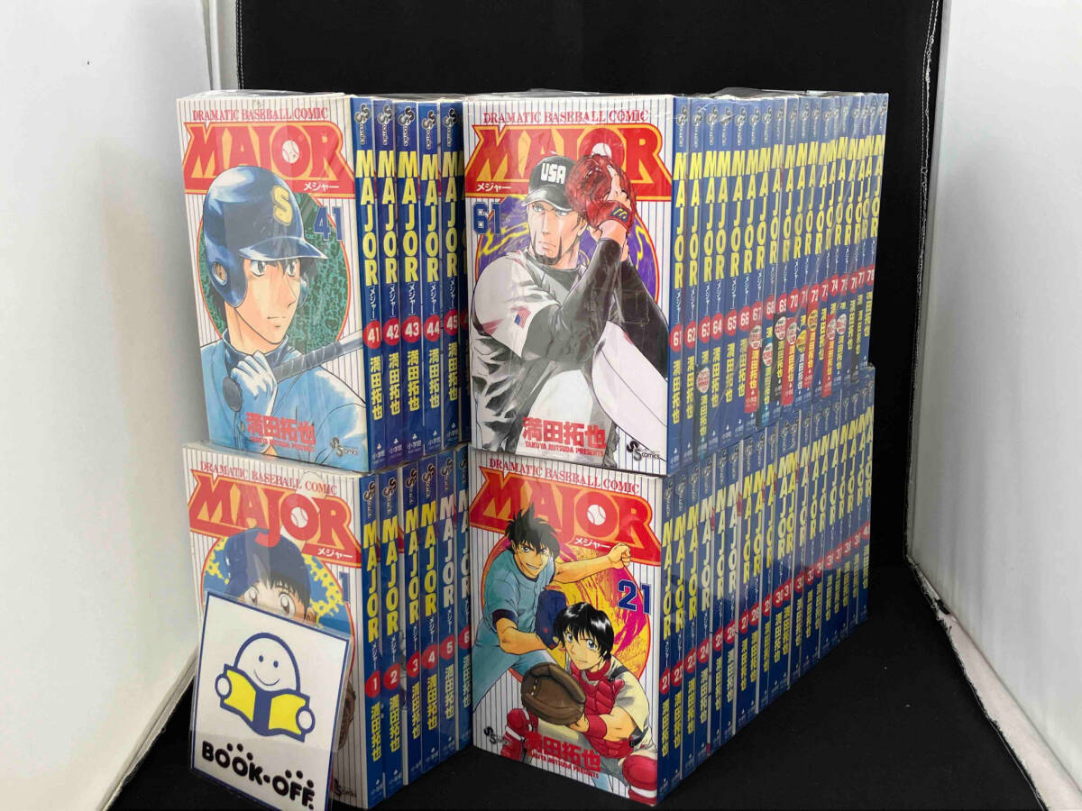 定番のお歳暮&冬ギフト 1〜78巻セット MAJOR (抜け巻あり) 漫画・コミック 【満田拓也】 少年