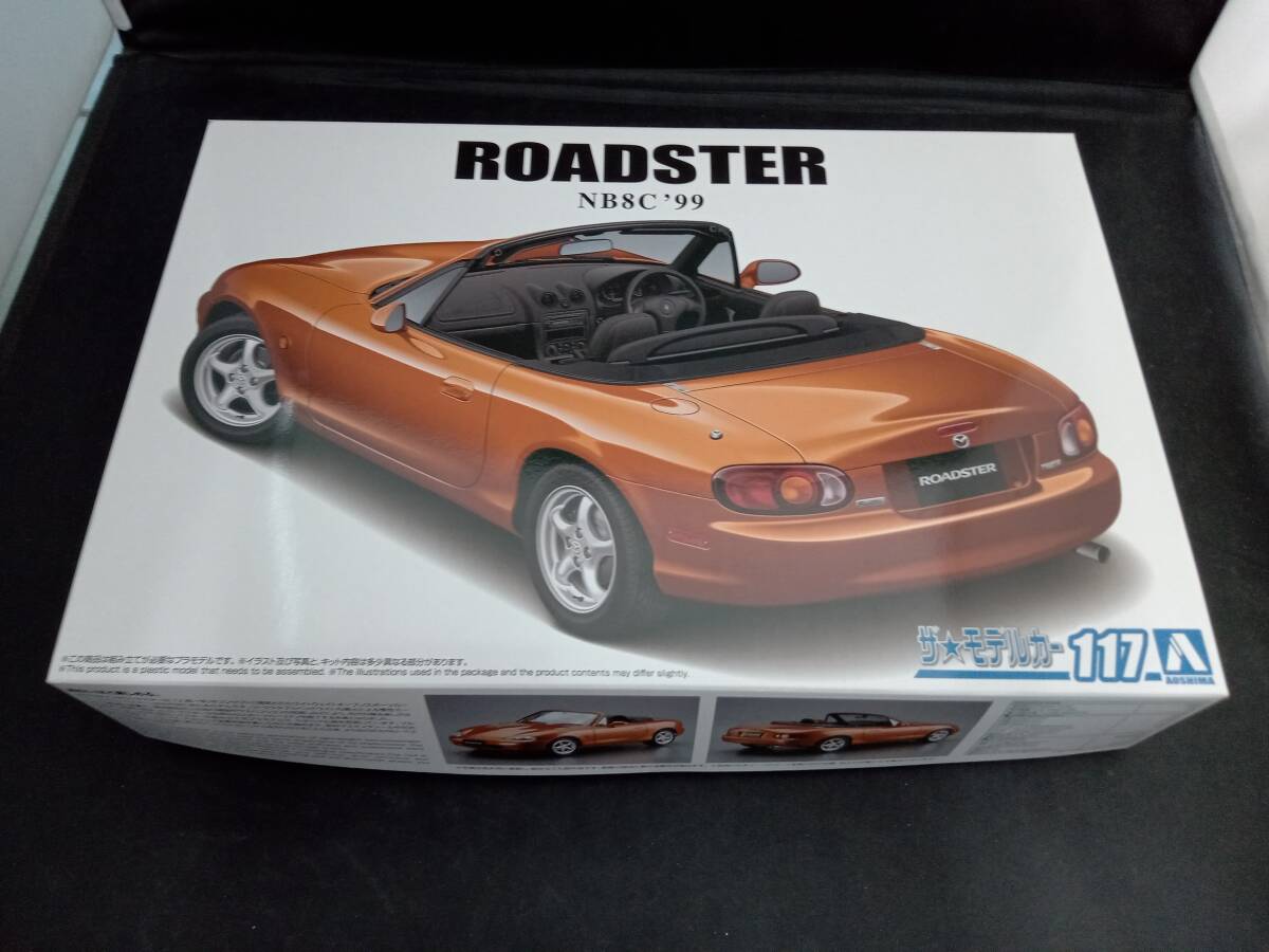  plastic model Aoshima 1/24 Mazda NB8C Roadster RS \'99 The * model car No.117