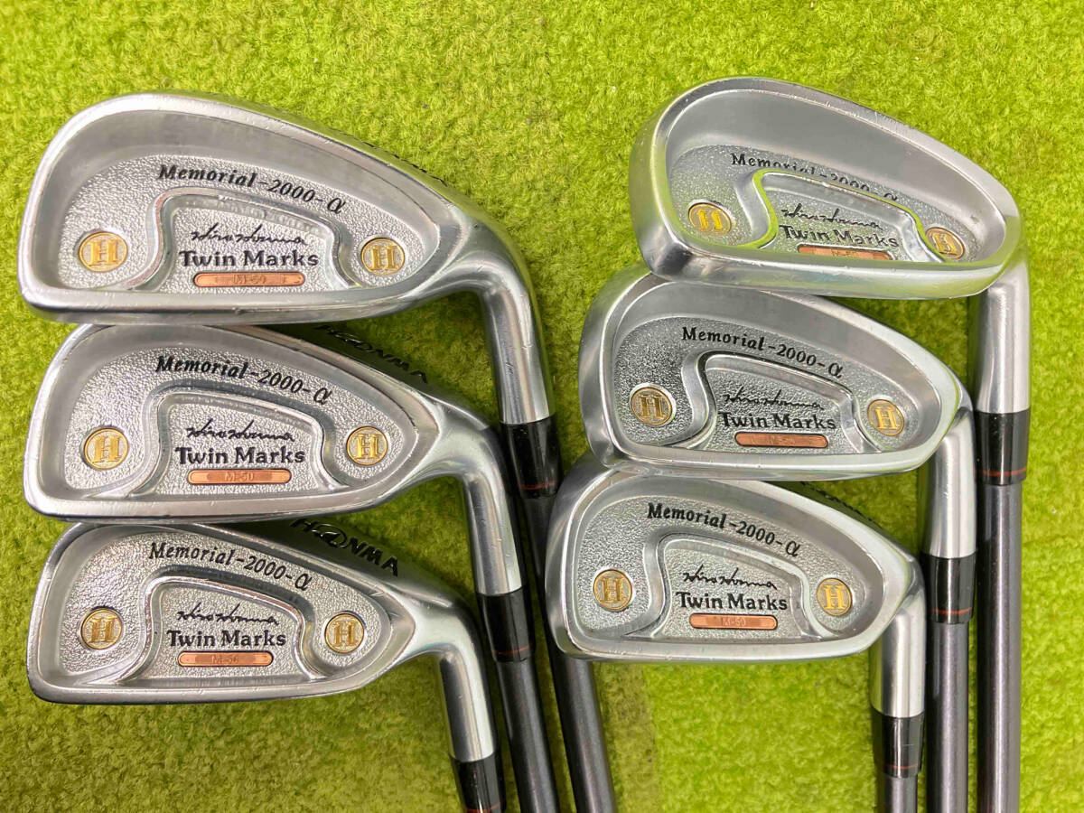 HONMA GOLF /Twin Marks Memorial 2000 α M-50/DORIC TITANIUM HONMA GOLF /Twin Marks Memorial 2000 α M-50/DORIC TITANIUM