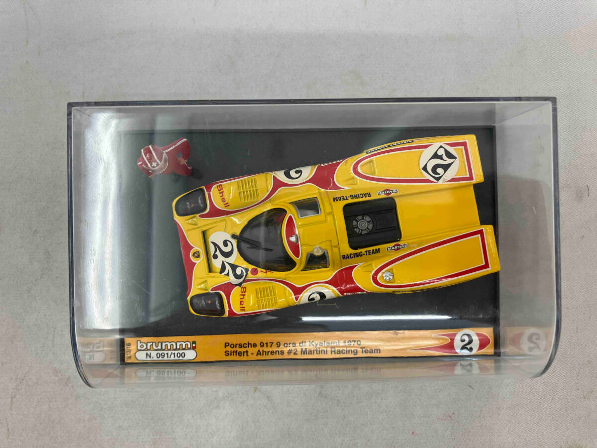 話題の行列 brumm 現状品 100%本物 ブルム di ore 9 ポルシェ917 1/43 ブルム