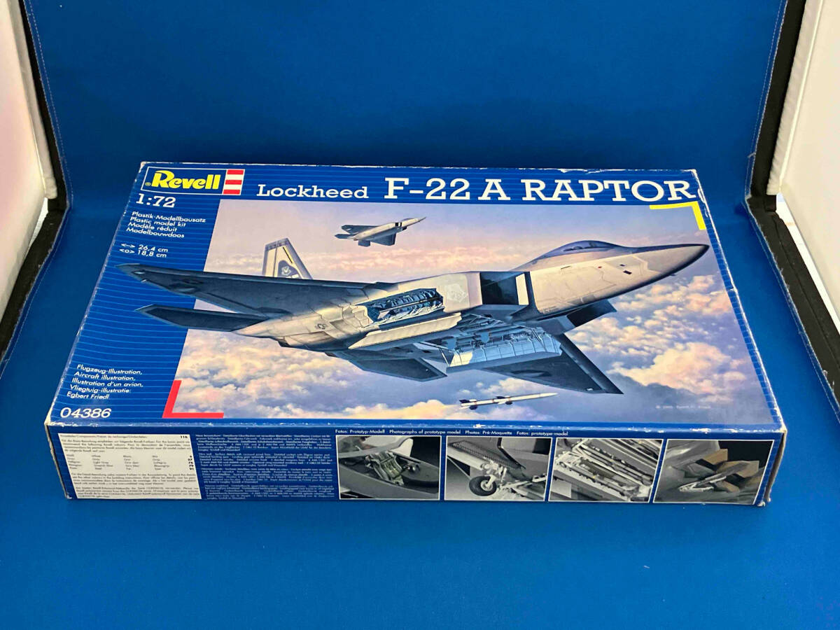 プラモデル レベル 1/72 F-22 ラプター [04386]
