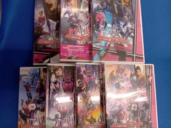 仮面ライダーディケイドDVD全7巻セット DVD 【※※※】[全7巻セット]仮面ライダーディケイド VOL.1~7
