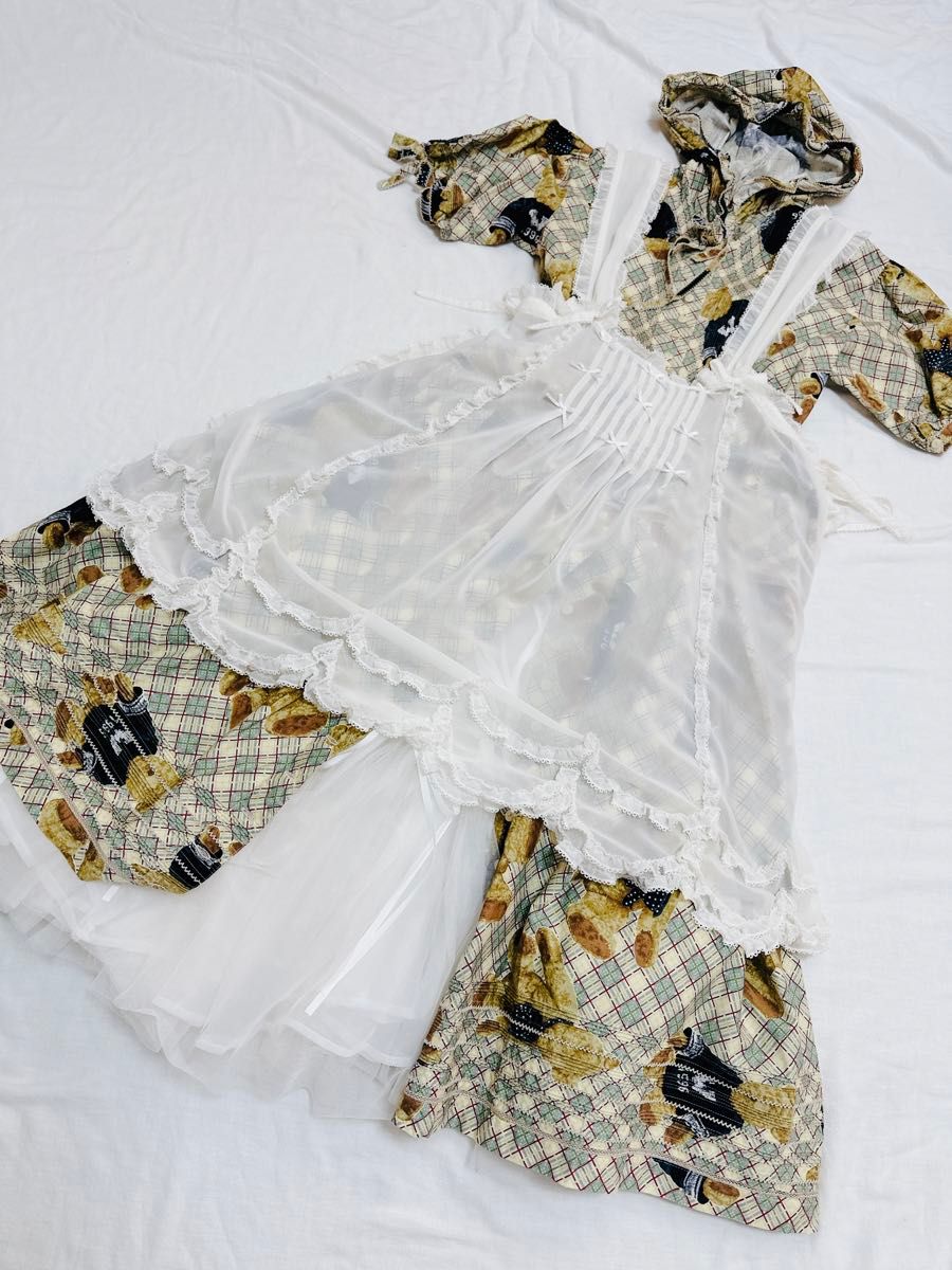 未使用品 pinkhouseダブリエ ピンクハウスダブリエ シフォン 未使用品 pinkhouseダブリエ ピンクハウスダブリエ シフォン