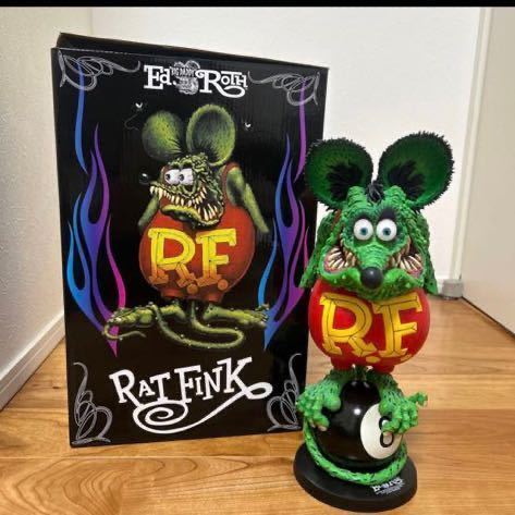 RAT FINK 限定フィギュアセット5体 Yahoo!オークション - RATFINK (8Ball Edition) ラット