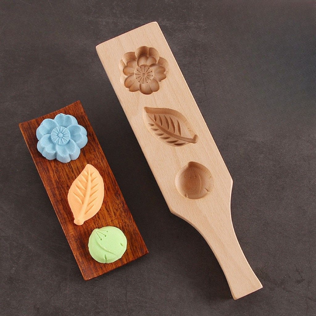 菓子木型【花 葉 蕾】落雁 和菓子道具 干菓子 打菓子型 新品 菓子木型【花 葉 蕾】落雁 和菓子道具 干菓子 打菓子型 新品