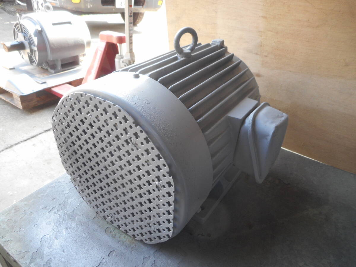 434) 日立 モーター 3.7kw×2P シャフト 28パイ、キー巾 7mm 434) 日立 モーター 3.7kw×2P シャフト 28パイ、キー巾 7mm