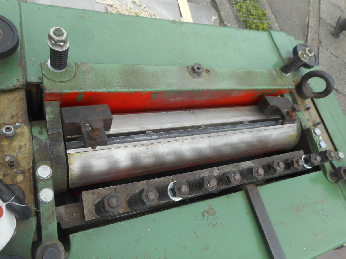 ○ 自動鉋 ○ 太洋 自動鉋盤 SE-400 400mm 刃物G付 ☆ 動作確認 ○ 自動鉋 ○ 太洋 自動鉋盤 SE-400 400mm 刃物G付 ☆ 動作確認