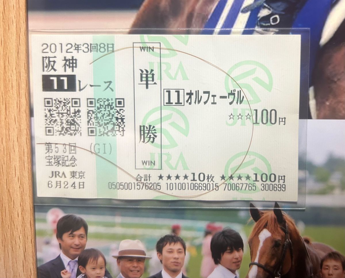 オルフェーヴル 宝塚記念 オリジナルパネル 【池添謙一騎手 オルフェーヴル 宝塚記念 オリジナルパネル 【池添謙一騎手