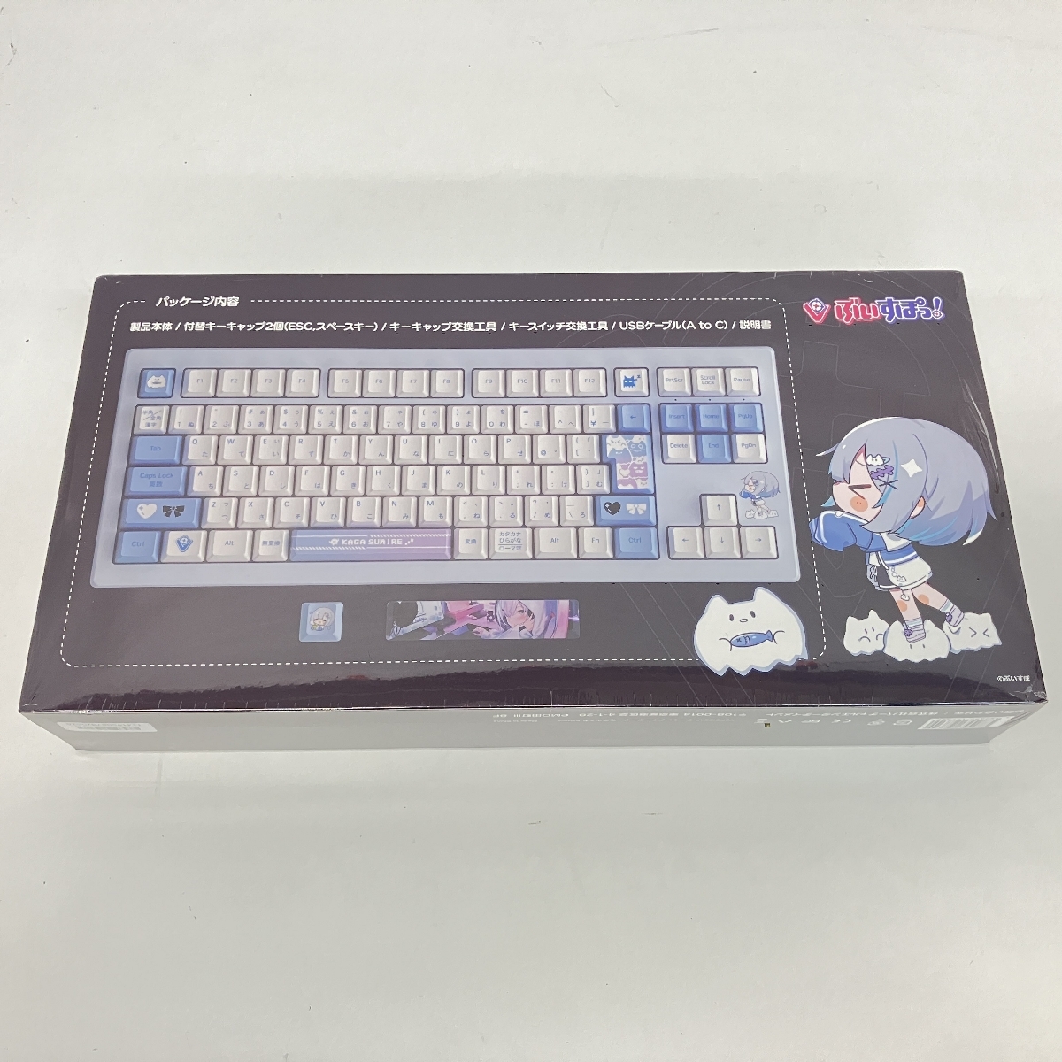 VSPO! GEAR ゲーミングキーボード 第1弾 橘ひなのEdition キーボード VSPO! GEAR ゲーミングキーボード 第1弾 橘ひなのEdition キーボード