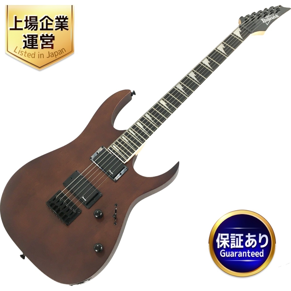 Ibanez GRG121DX WNF Walnut 弾く エレキギター Ibanez GRG121DX WNF Walnut 弾く エレキギター