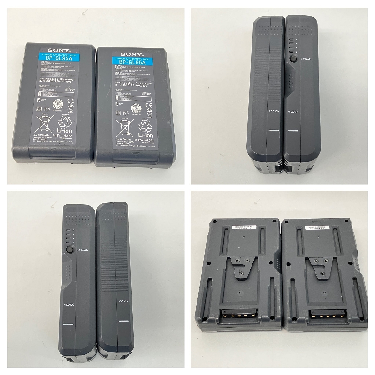 Yahoo!オークション - SONY BP-GL95A BC-L50 リチウムイオン Yahoo!オークション - SONY BP-GL95A BC-L50 リチウムイオン