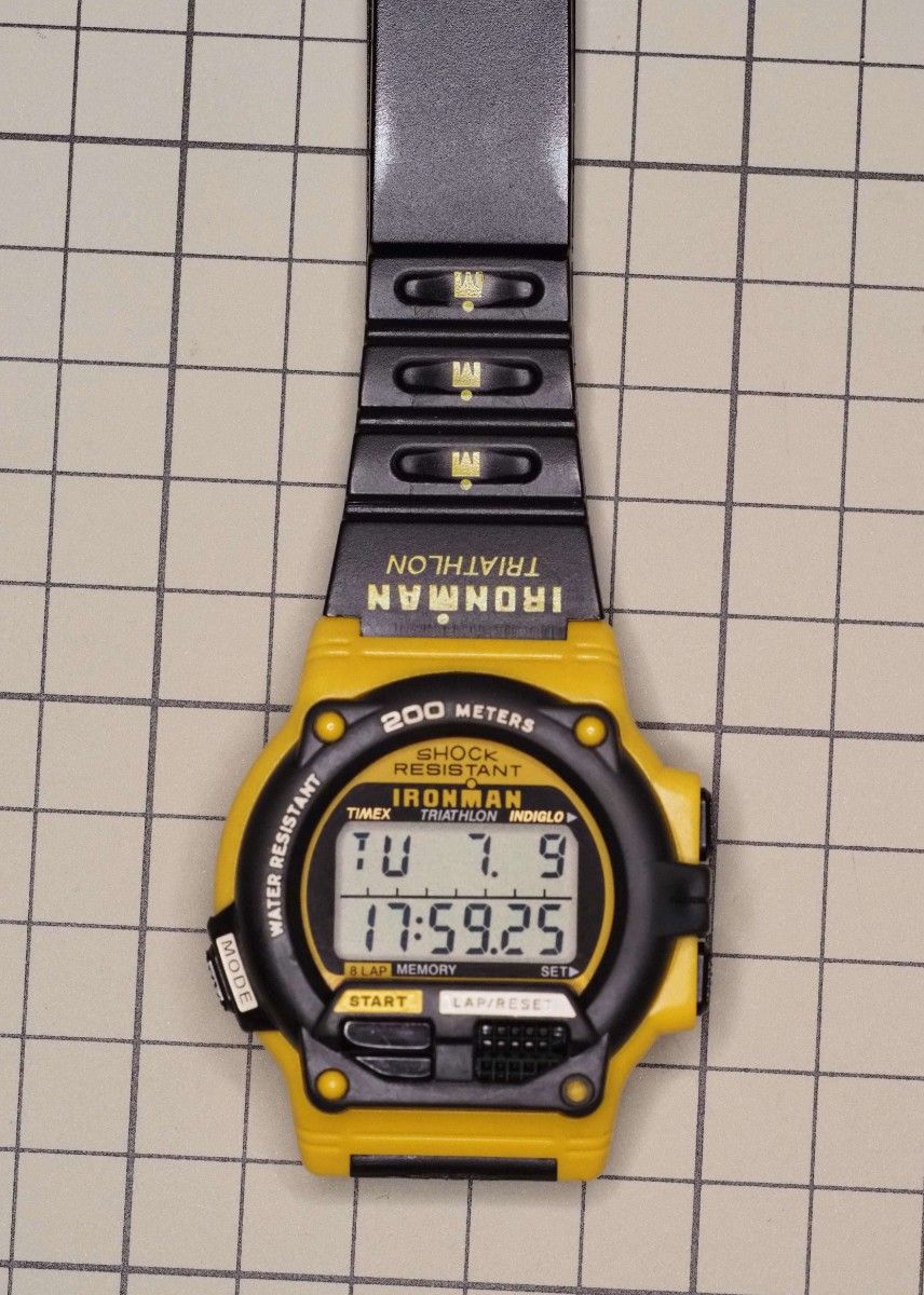 TIMEX IRONMAN TRIATHLON イエロー タイメックス アイアンマン TIMEX IRONMAN TRIATHLON イエロー タイメックス アイアンマン