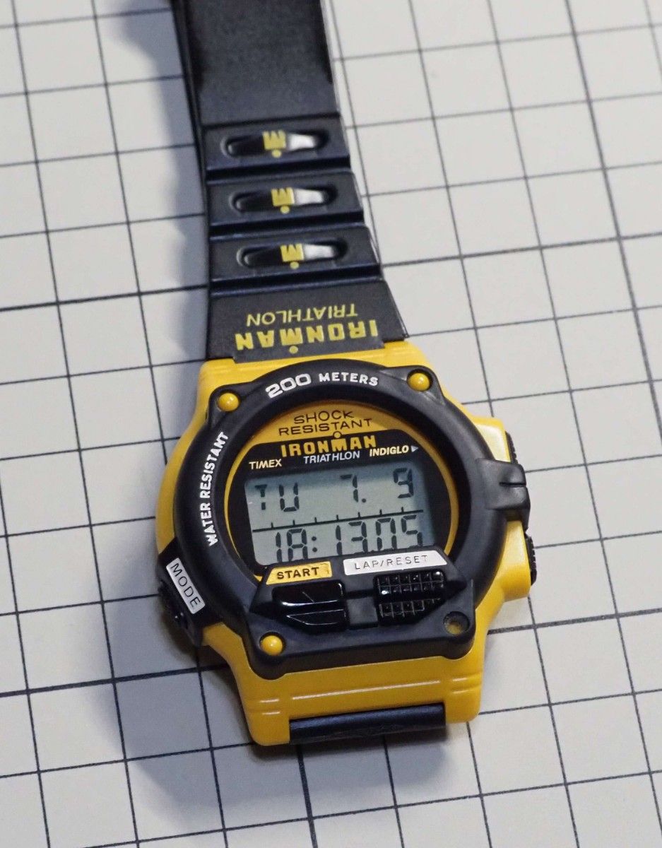 TIMEX IRONMAN TRIATHLON イエロー タイメックス アイアンマン TIMEX IRONMAN TRIATHLON イエロー タイメックス アイアンマン