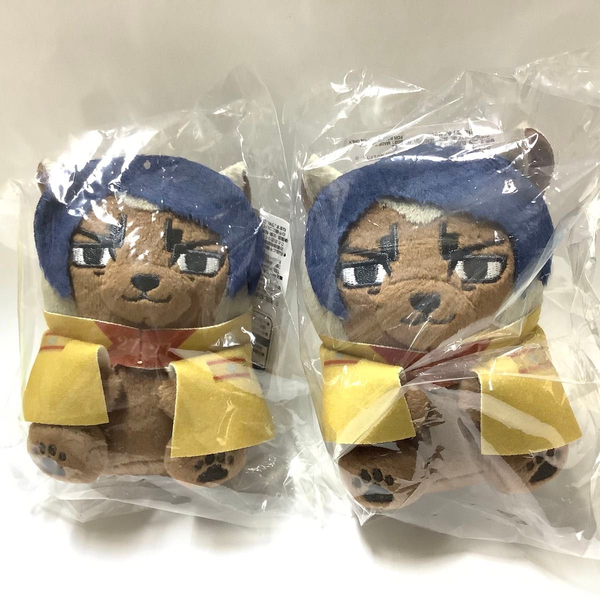 ゴールデンカムイ】鯉登少尉 どうぶつフォーゼ ぬいぐるみ 2個 ゴールデンカムイ】鯉登少尉 どうぶつフォーゼ ぬいぐるみ 2個