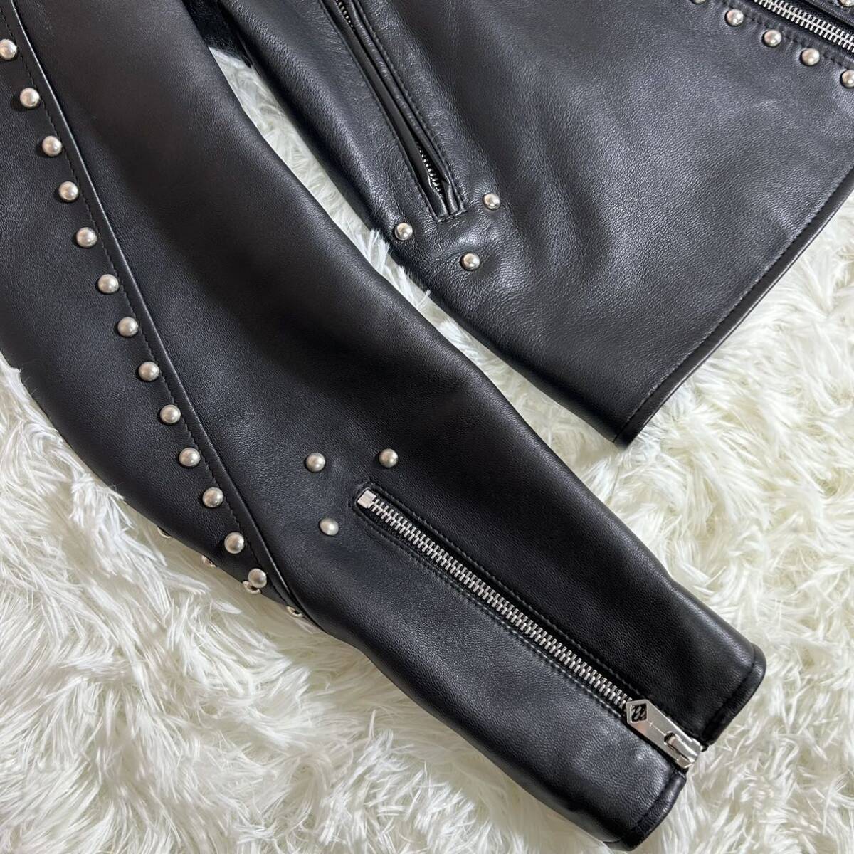 極美品】Paul Smith ポールスミス ダブルライダースジャケット 極美品】Paul Smith ポールスミス ダブルライダースジャケット