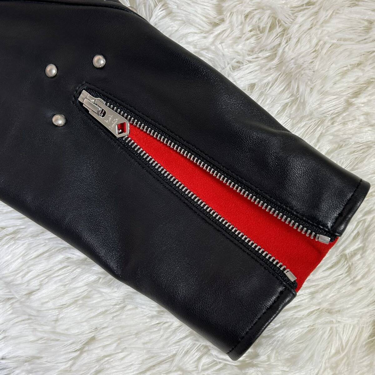 極美品】Paul Smith ポールスミス ダブルライダースジャケット 極美品】Paul Smith ポールスミス ダブルライダースジャケット