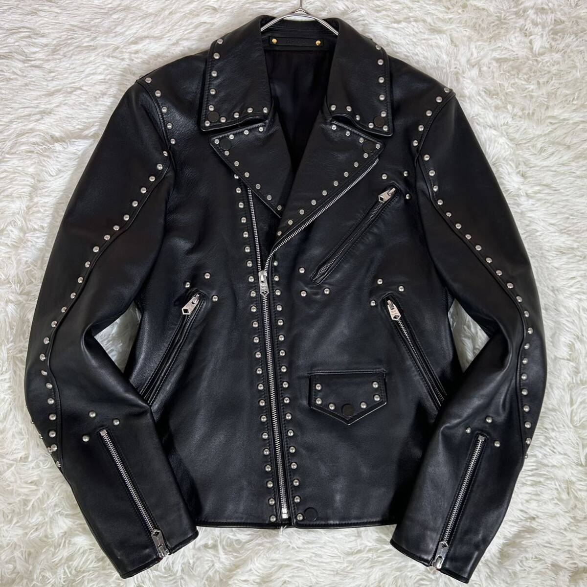 極美品】Paul Smith ポールスミス ダブルライダースジャケット 極美品】Paul Smith ポールスミス ダブルライダースジャケット