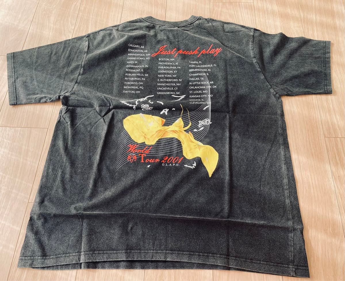 Aerosmith エアロスミス 空山基 ヴィンテージ風 Tシャツ 新品 L Aerosmith エアロスミス 空山基 ヴィンテージ風 Tシャツ 新品 L