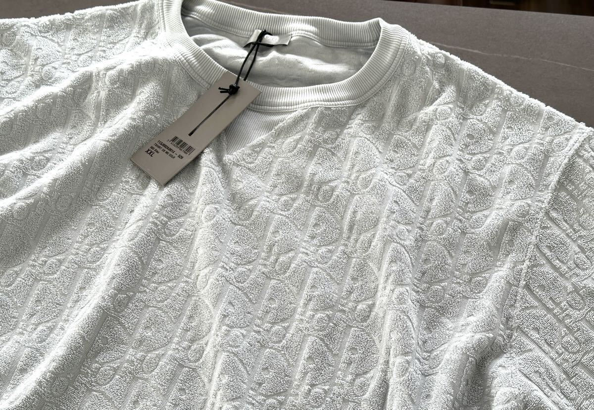 新品 DIOR オブリークジャガードパイルTEE 半袖カットソー 新品 DIOR オブリークジャガードパイルTEE 半袖カットソー