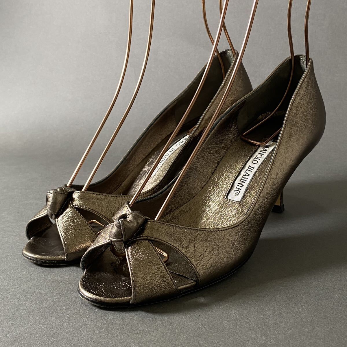 マノロブラニク MANOLO BLAHNIK ピンヒールサンダル マノロブラニク MANOLO BLAHNIK ピンヒールサンダル