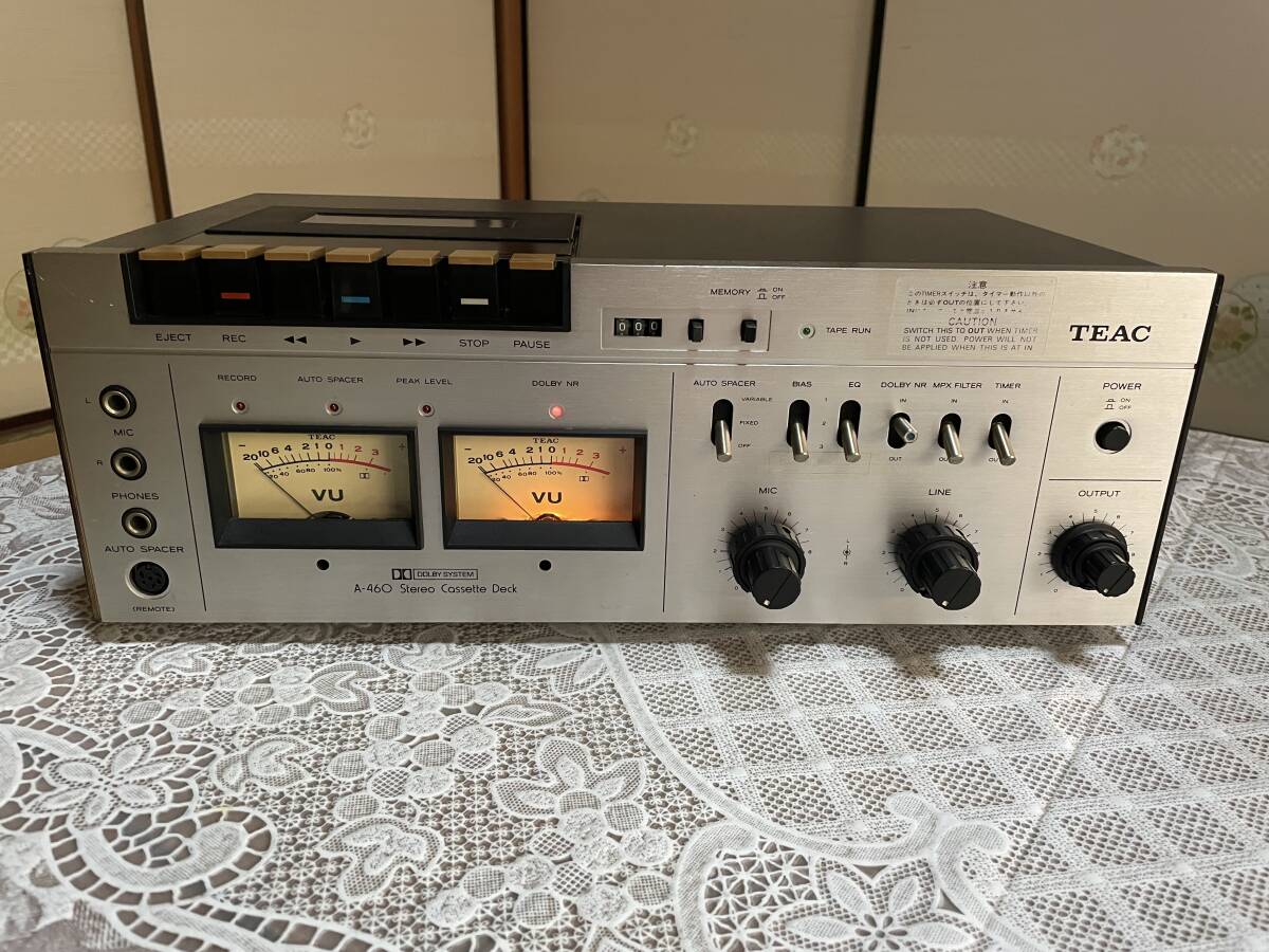 Yahoo!オークション - TEAC A−460 Stereo Cassette Deck Yahoo!オークション - TEAC A−460 Stereo Cassette Deck