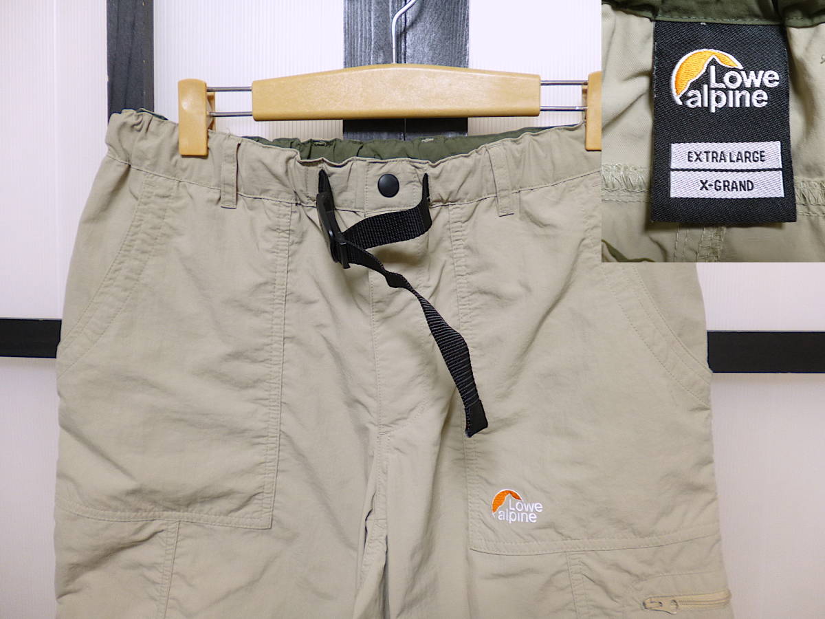 ずっと気になってたLowe alpine ショートパンツ ハーフパンツ 登山用品