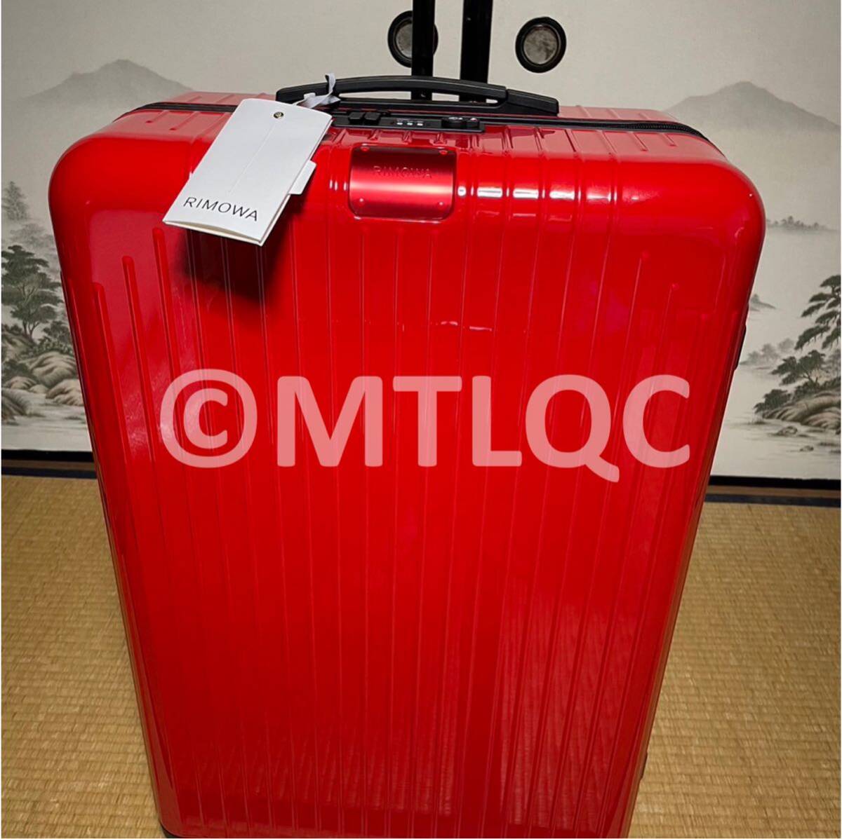 RIMOWA リモワ Essential Lite エッセンシャルライト レッド 81L RIMOWA リモワ Essential Lite エッセンシャルライト レッド 81L