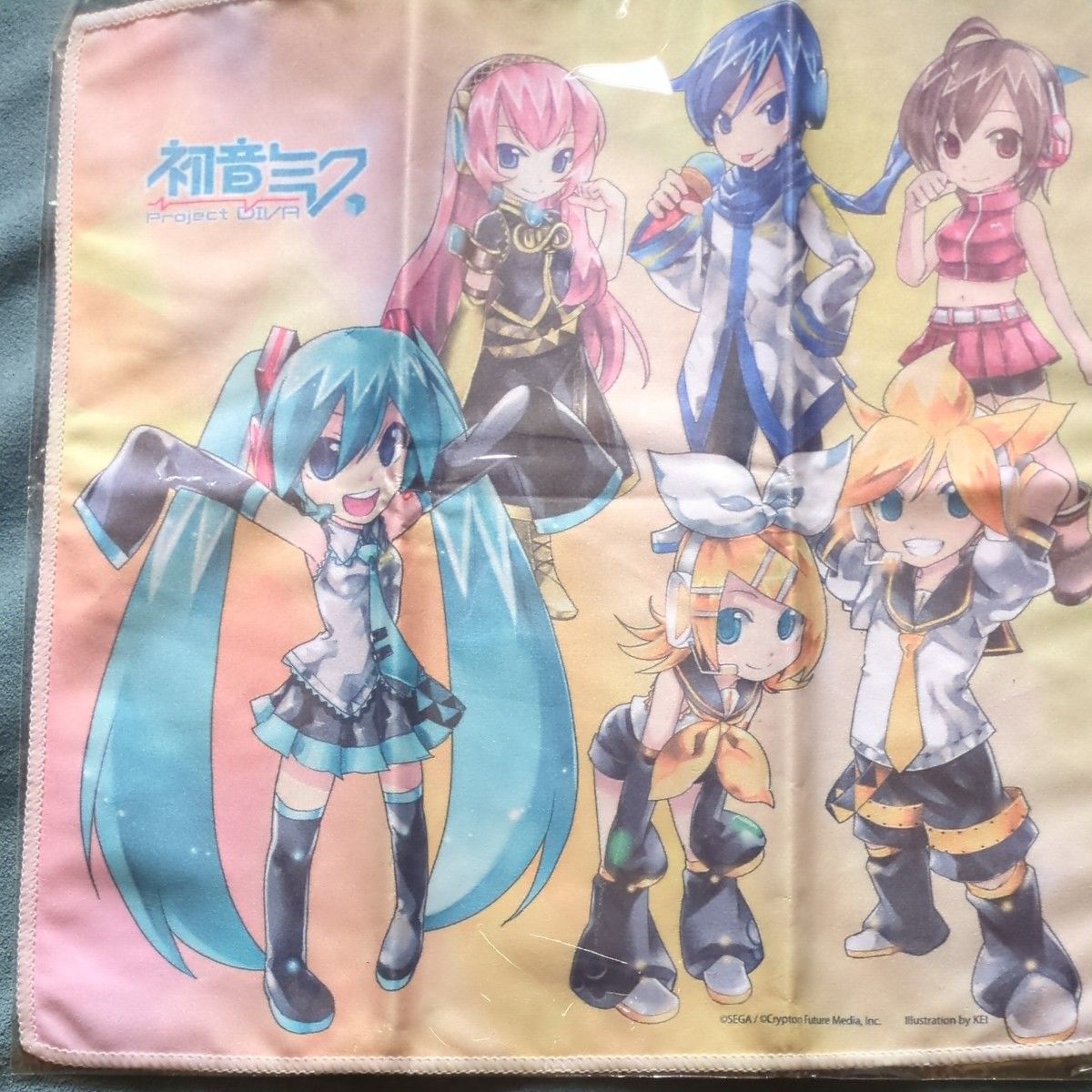 初音ミク 鏡音リン 鏡音レン 巡音ルカ MEIKO KAITO グラスクロス 初音ミク 鏡音リン 鏡音レン 巡音ルカ MEIKO KAITO グラスクロス