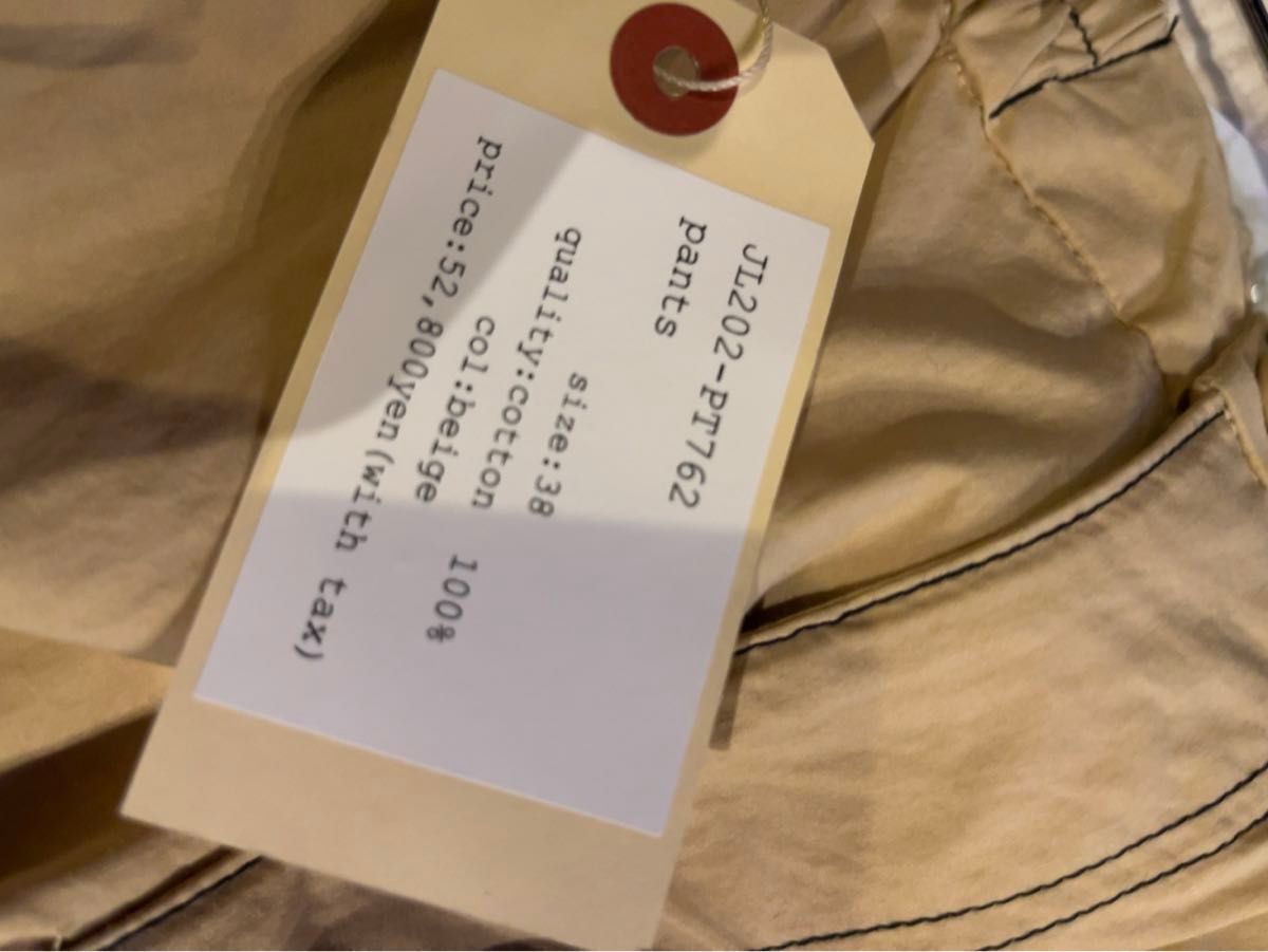 jonnlynx US cotton pants 2023ss 定価52800円 ジョンリンクス jonnlynx US cotton pants 2023ss 定価52800円 ジョンリンクス
