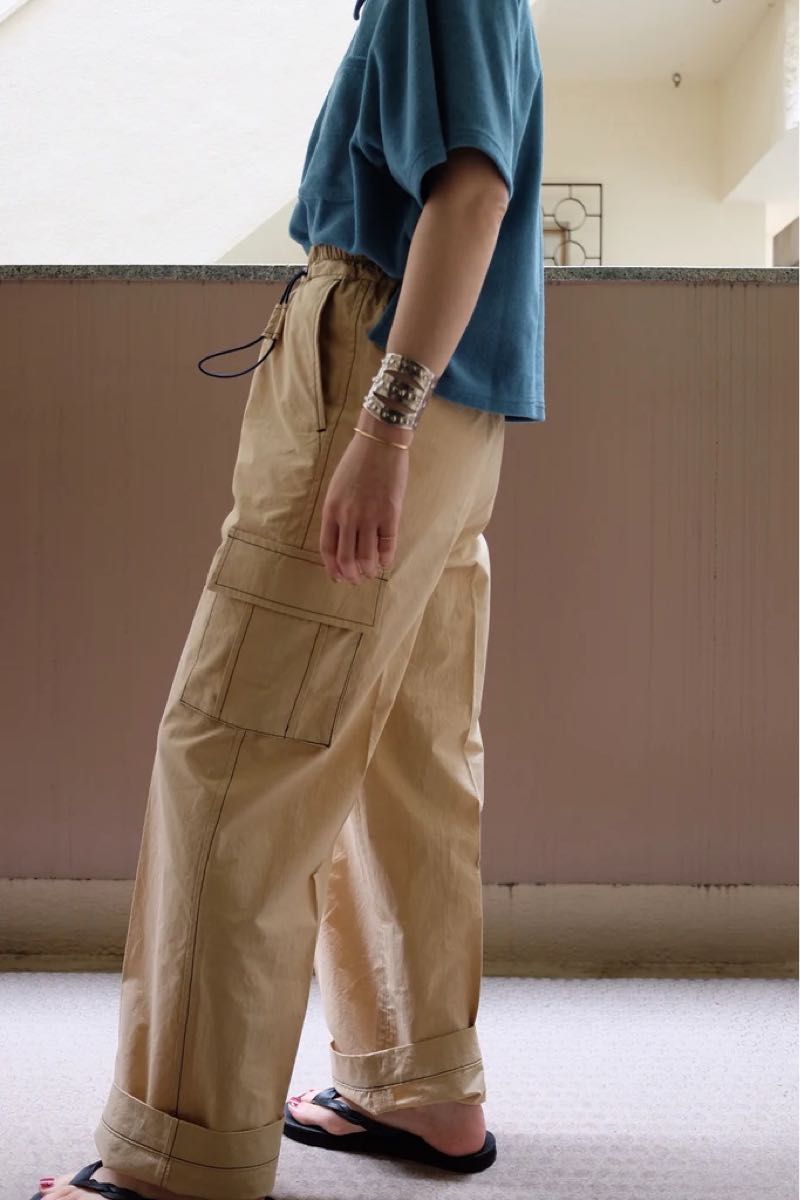 jonnlynx US cotton pants 2023ss 定価52800円 ジョンリンクス jonnlynx US cotton pants 2023ss 定価52800円 ジョンリンクス