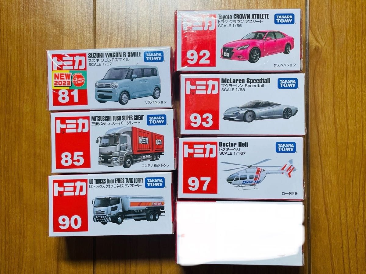 トミカ お好きな車種6台セット 新品未開封 廃盤車種あり Vol 3-8 トミカ お好きな車種6台セット 新品未開封 廃盤車種あり Vol 3-8
