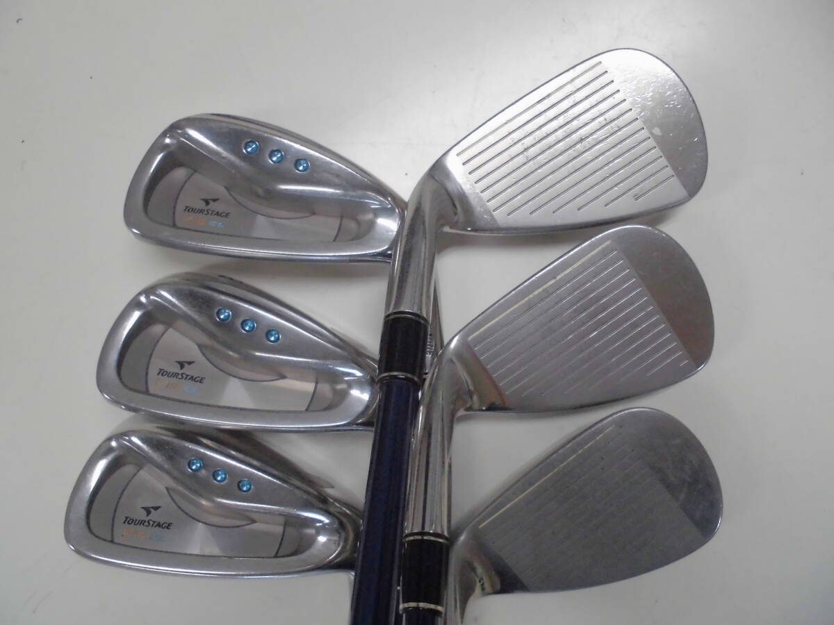 BS TOURSTAGE・レディス・ViQ CL・#7～SＷ・アイアン6本・L(TLI-40α)中古せ
