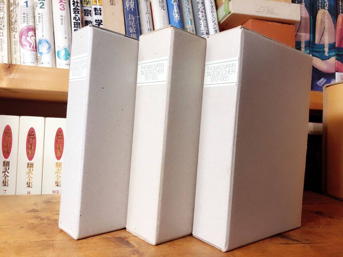 希少!!独語!! トーマス・マン日記 全10巻 研究必携大全集 検:魔 希少!!独語!! トーマス・マン日記 全10巻 研究必携大全集 検:魔