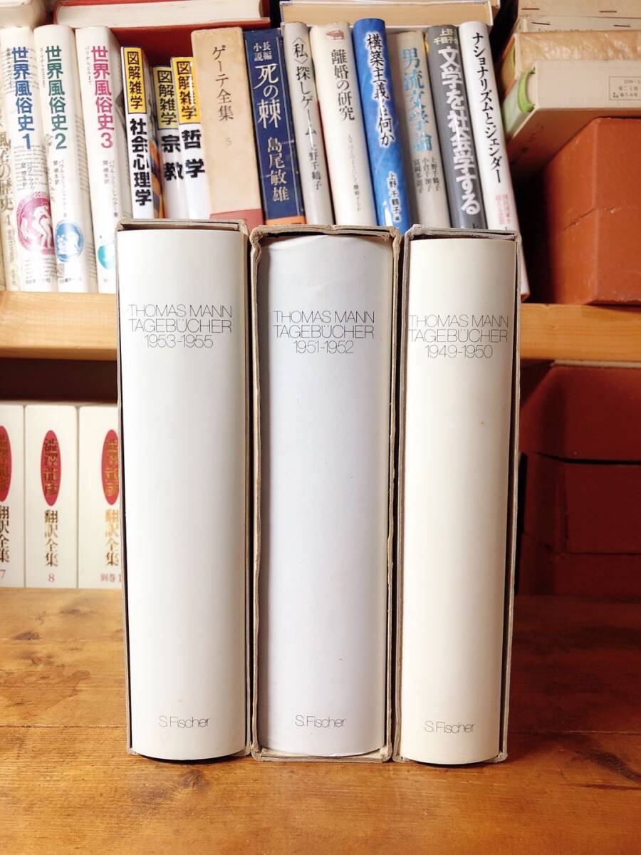 希少!!独語!! トーマス・マン日記 全10巻 研究必携大全集 検:魔 希少!!独語!! トーマス・マン日記 全10巻 研究必携大全集 検:魔