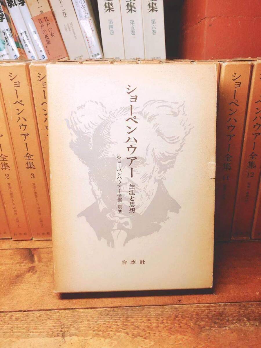 絶版 ショーペンハウアー全集 全15巻揃 検 ハイデッガー 絶版 ショーペンハウアー全集 全15巻揃 検 ハイデッガー