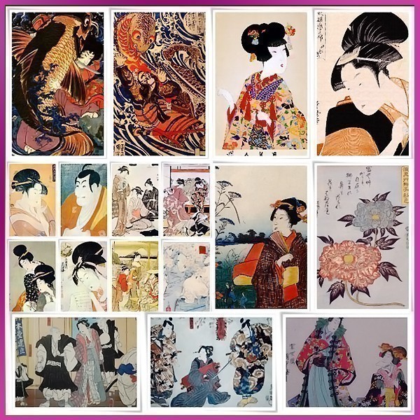  high resolution # Edo ukiyoe image compilation Japanese picture / beauty picture illustrator .! **[ free shipping ]**