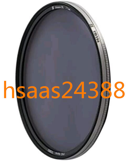 NiSi 偏光フィルター Ti Enhanced CPL 82mm (写真は77mmです。) NiSi 偏光フィルター Ti Enhanced CPL 82mm (写真は77mmです。)