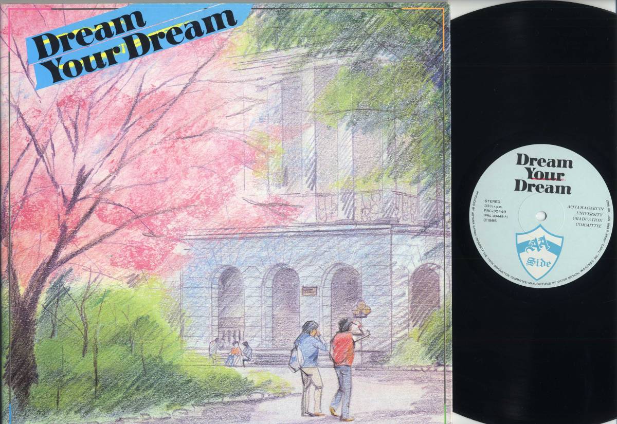 LP* Southern All Stars other /Dream Your Dream( blue . not for sale /\'85)* mulberry rice field ...../ Aoyama .. university PRC30449